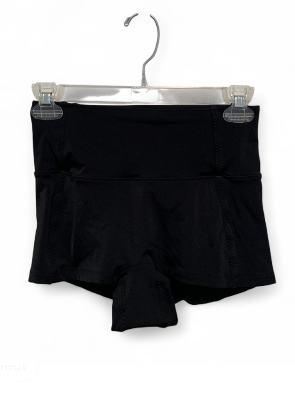 Fabletics High Waisted Shaping Black Swim Shorts